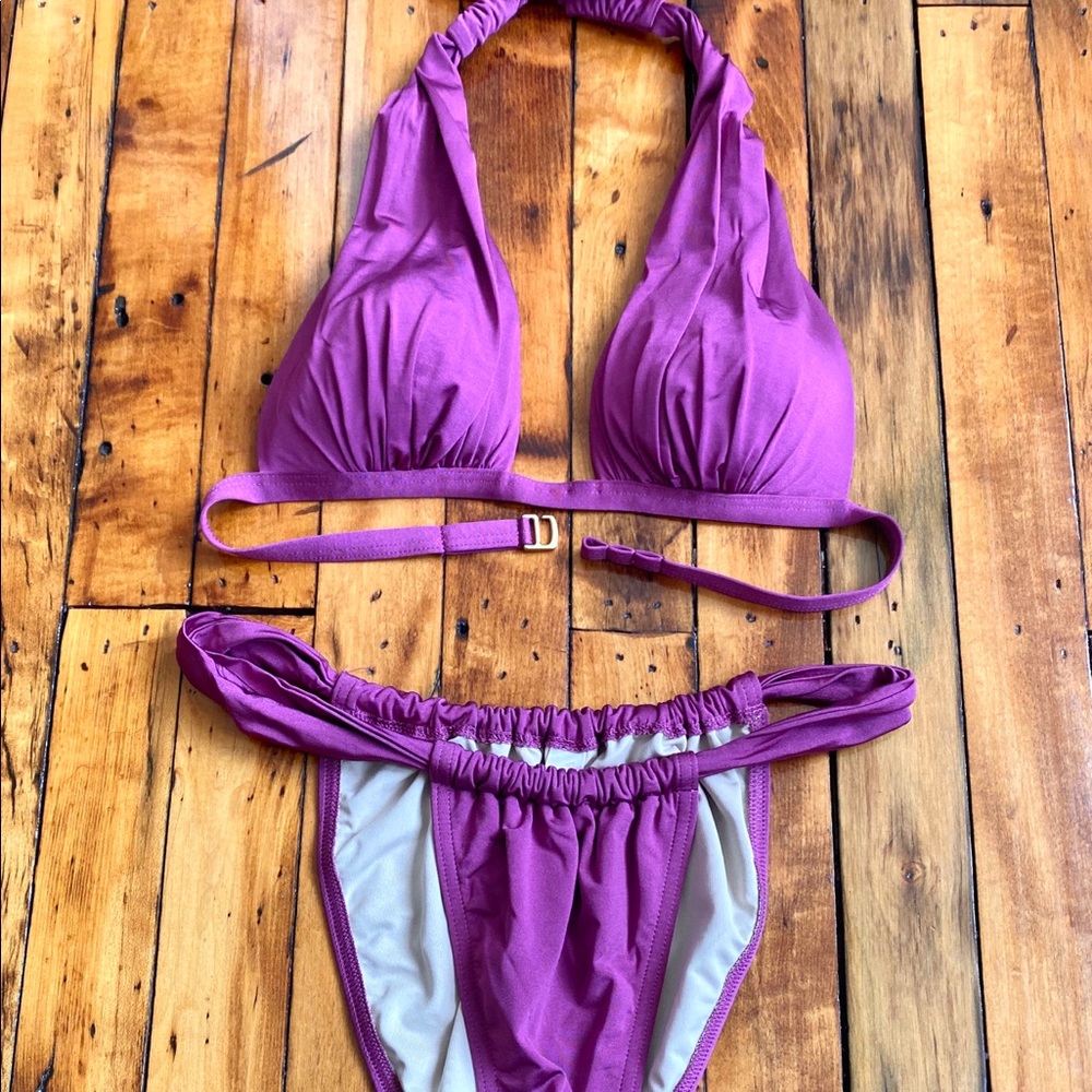 NWOT Victoria’s Secret, mauve, CONVERTIBLE bikini